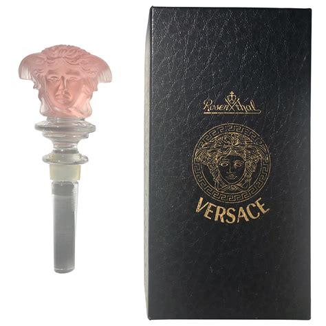 rosenthal versace medusa bottle stopper|rosenthal versace bottle stopper.